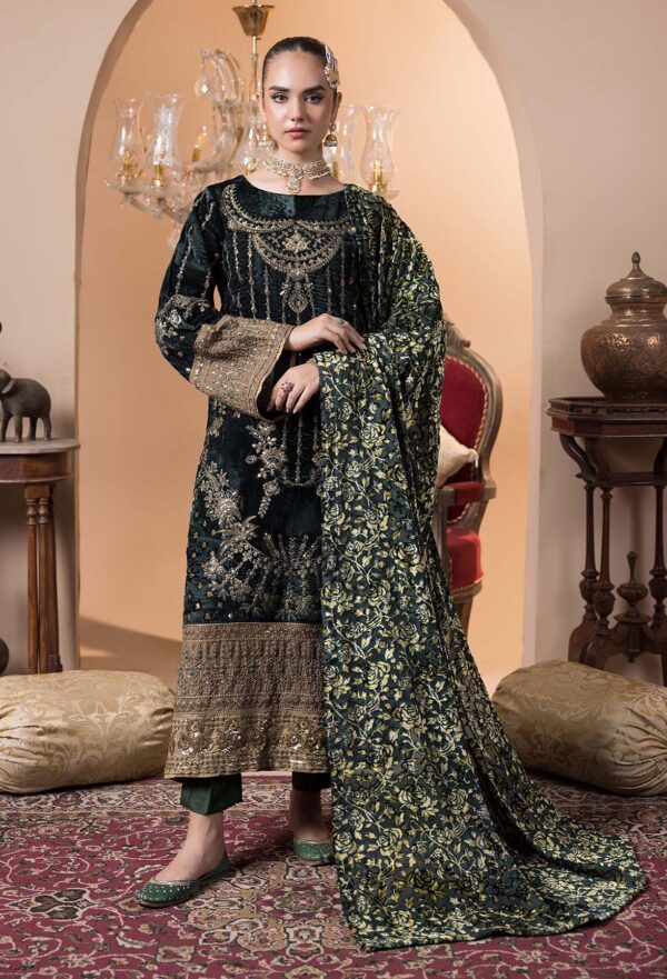 Adan's Libas Plachi'24 Luxury Unstitched | 4231