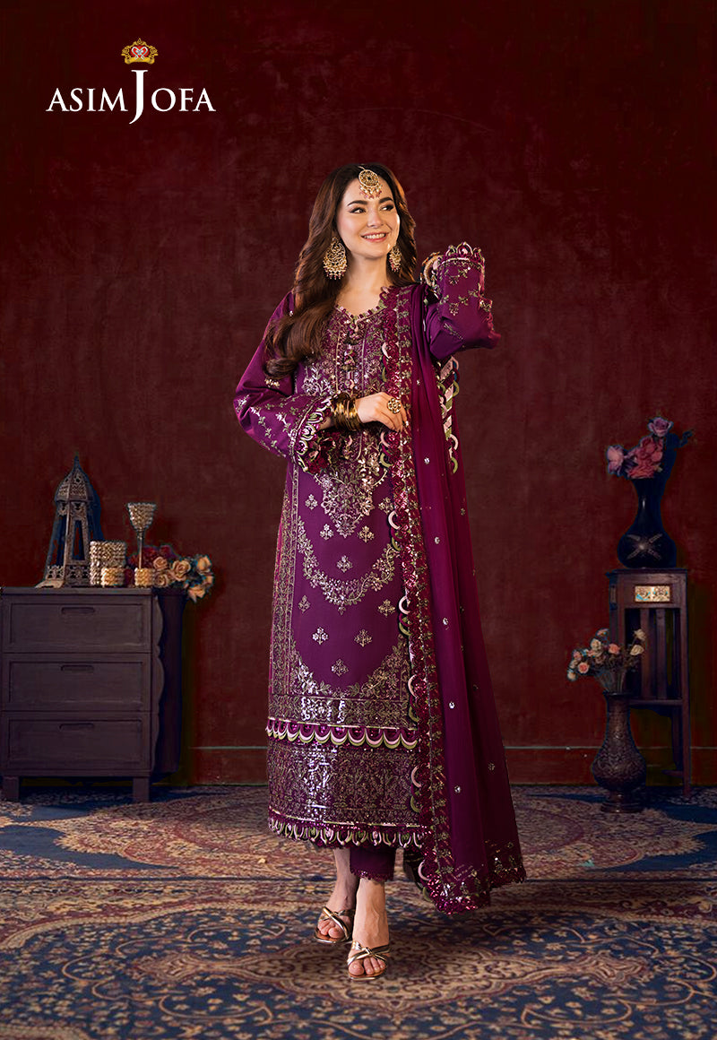 Salwar Kameez Limited Edition by Asim Jofa | AJFILE-11