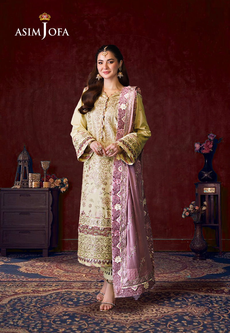 Salwar Kameez Limited Edition by Asim Jofa | AJFILE-15 - Image 2