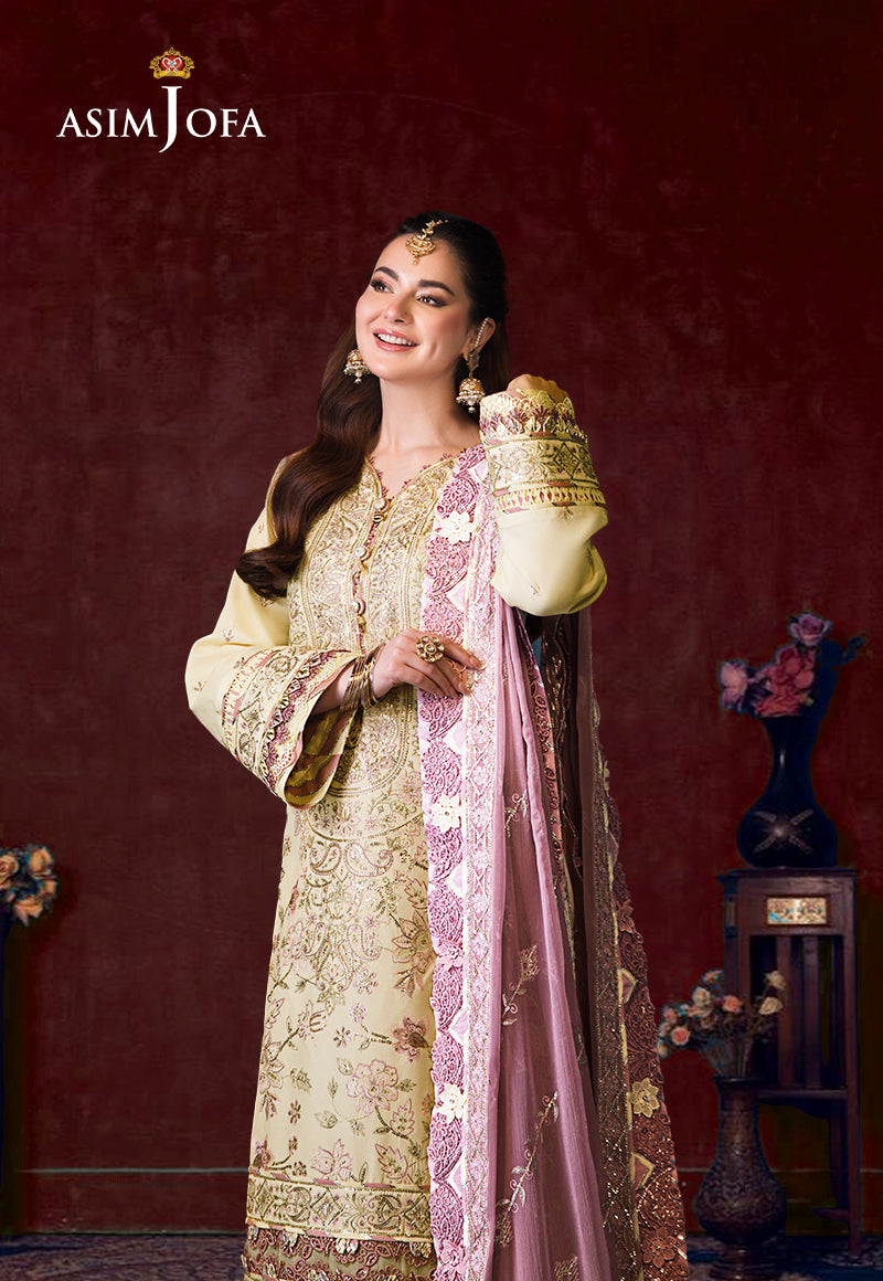 Salwar Kameez Limited Edition by Asim Jofa | AJFILE-15 - Image 3