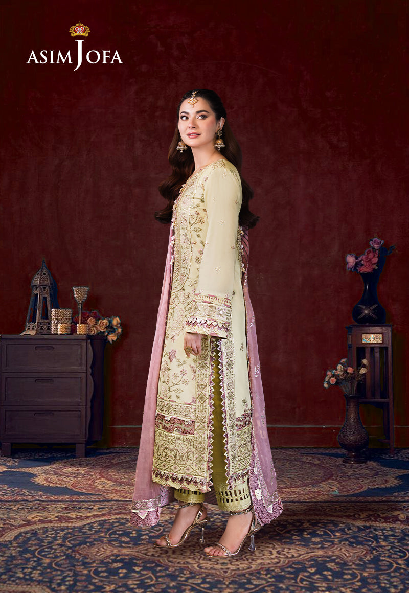 Salwar Kameez Limited Edition by Asim Jofa | AJFILE-15 - Image 4