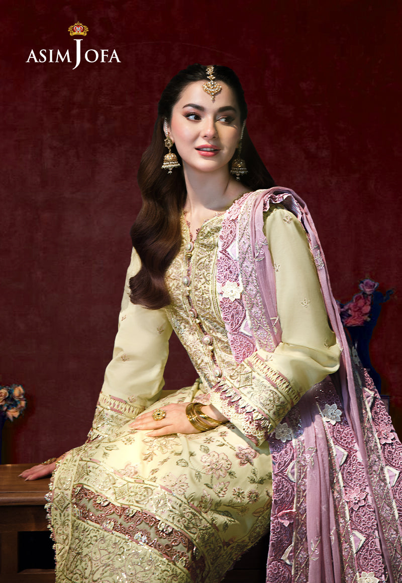 Salwar Kameez Limited Edition by Asim Jofa | AJFILE-15 - Image 5