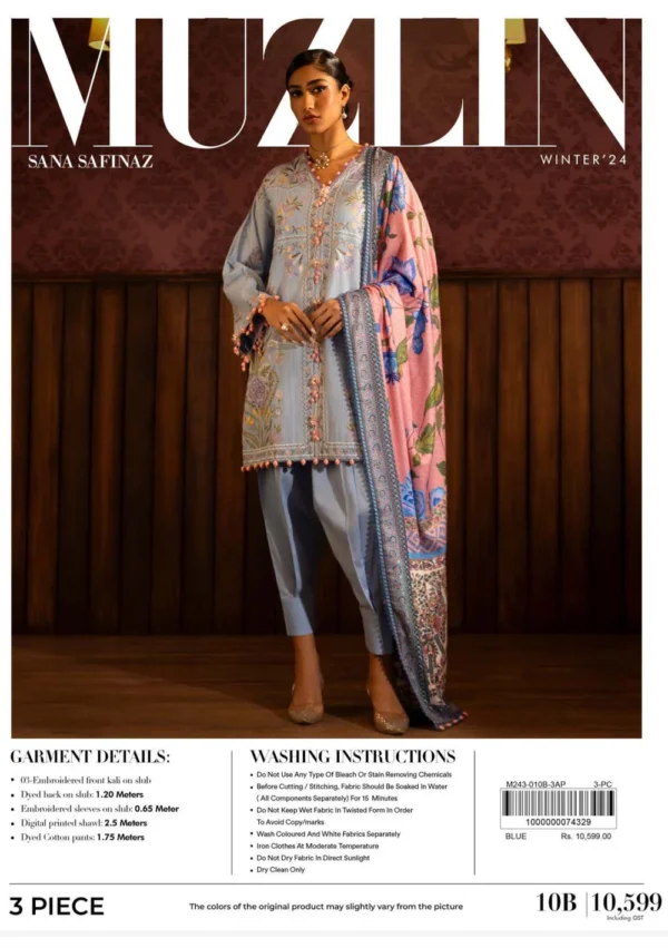 Sana Safinaz Muzlin Fall Winter   | 10B