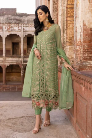 Dastan-E-Jashan Luxury Chiffon Collection-  | DJW-07 (SS-4832)