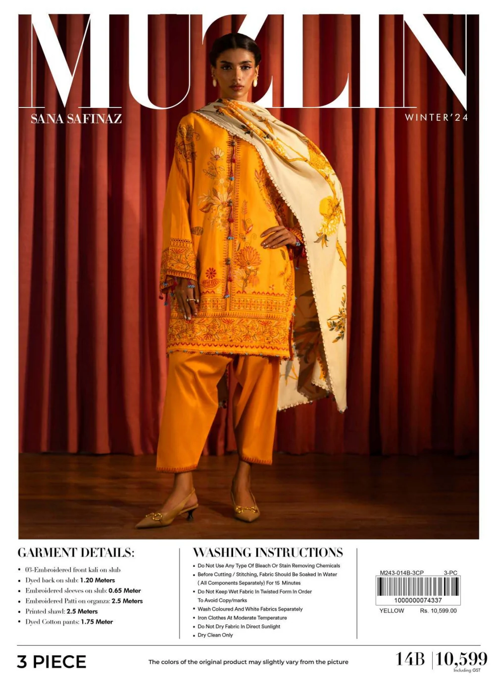 Sana Safinaz Muzlin Fall Winter | 14B