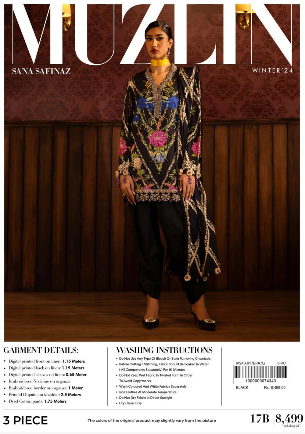 Sana Safinaz Muzlin Fall Winter | 17B
