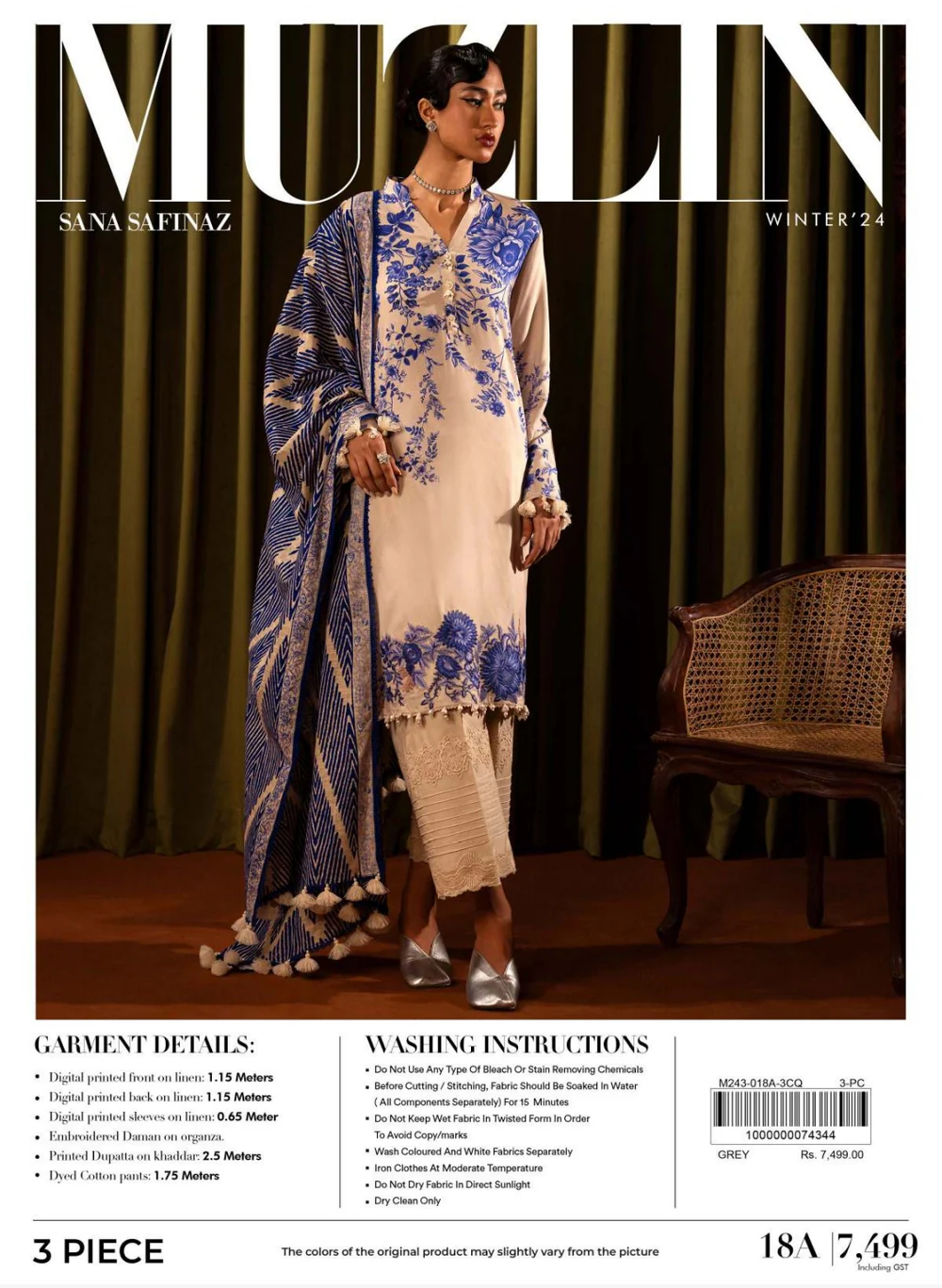 Sana Safinaz Muzlin Fall Winter | 18A