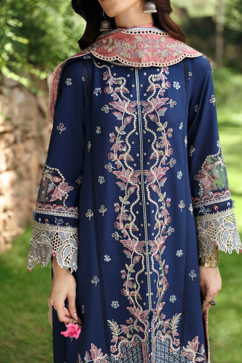 Qalamkar Qlinekari Linen | LM-06 - Image 4