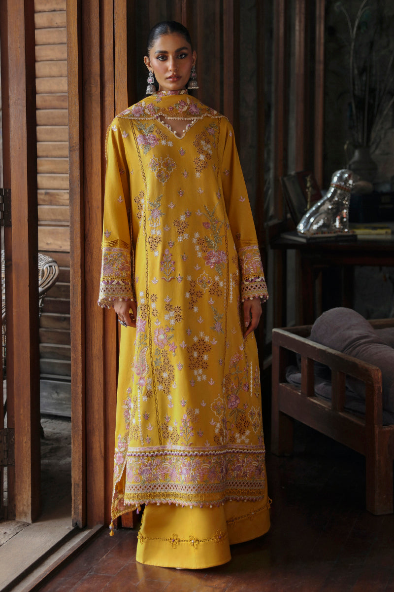 Qalamkar Qlinekari Linen | LM-04