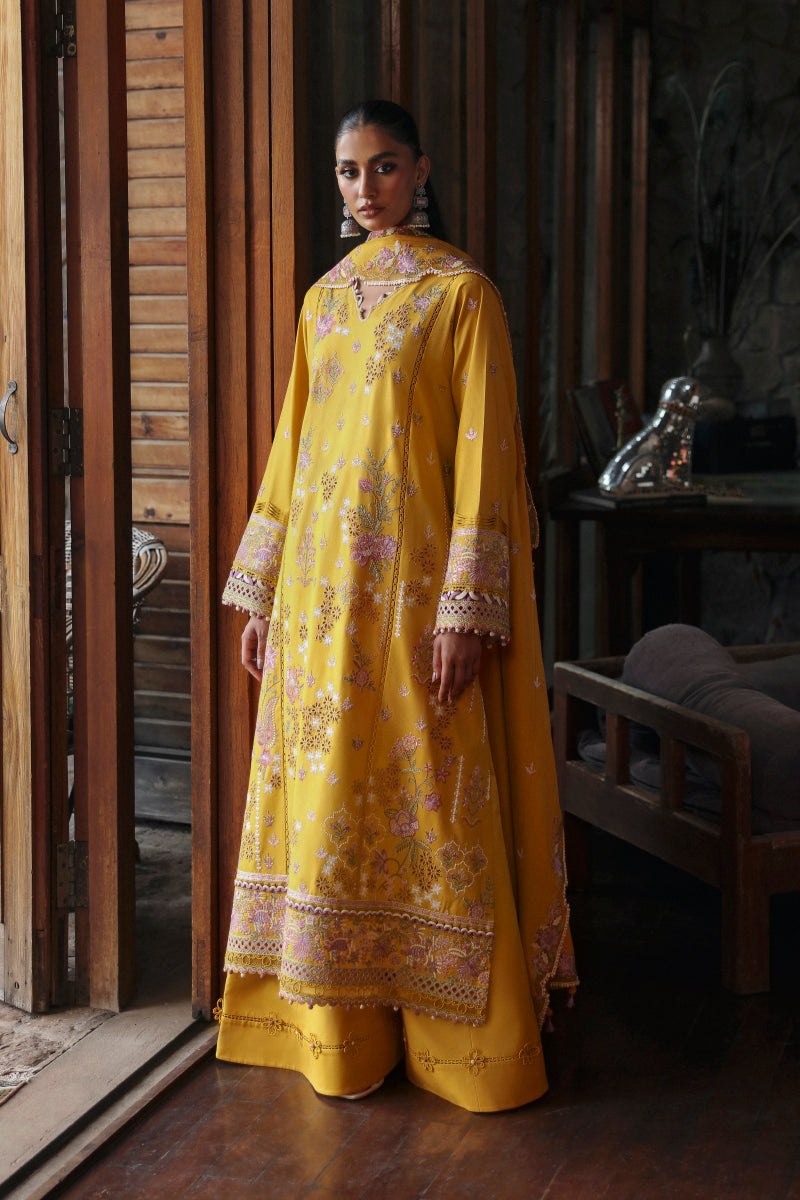 Qalamkar Qlinekari Linen | LM-04 - Image 2