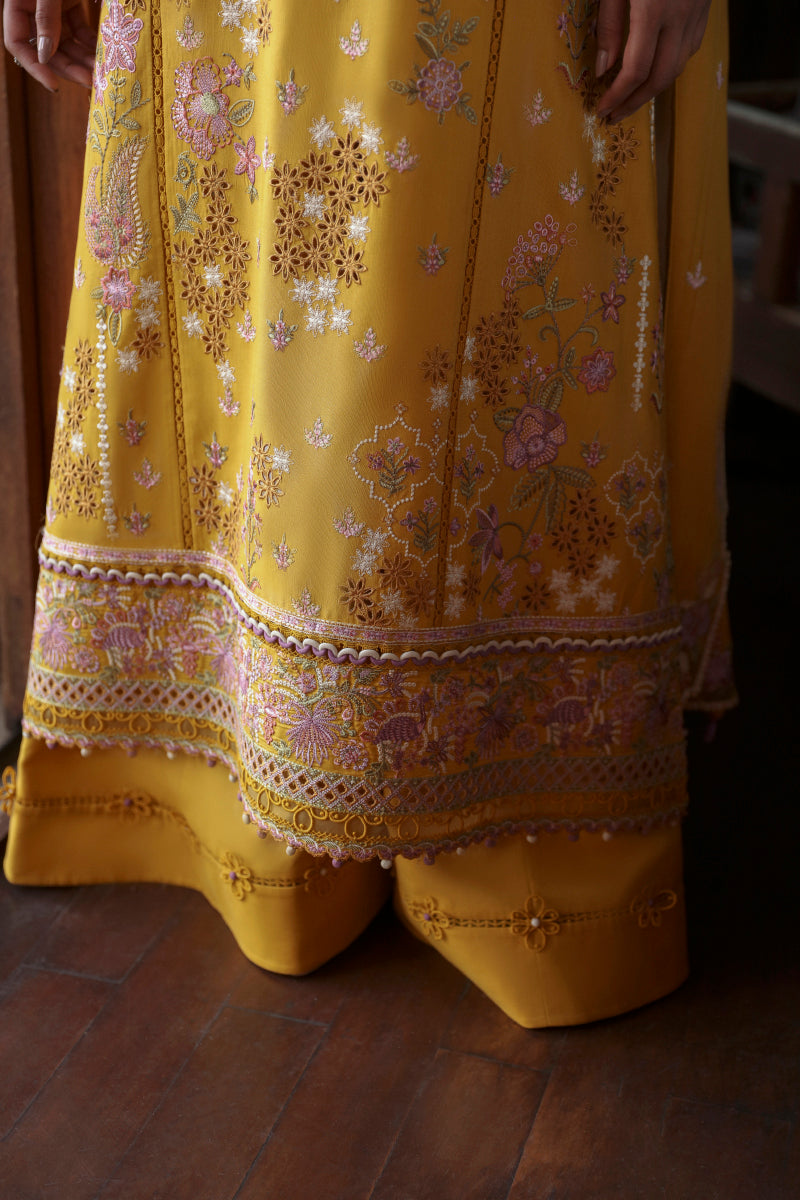 Qalamkar Qlinekari Linen | LM-04 - Image 4