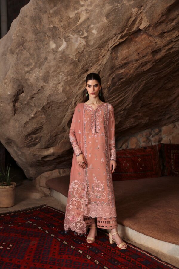 Qalamkar Qlinekari Linen   | LM-03