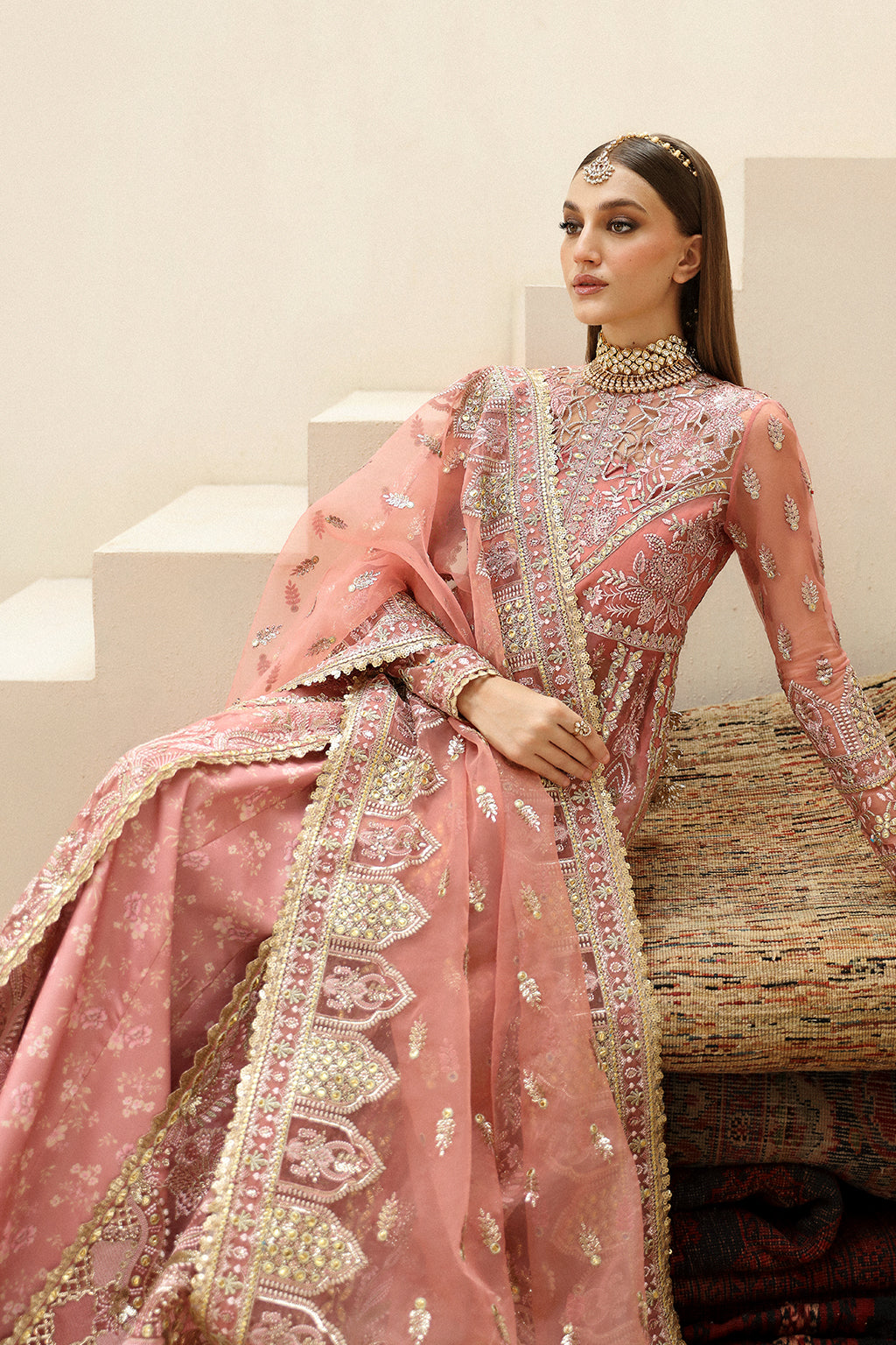 Shehnai by Afrozeh Unstitched Wedding Formal Collection | AFS-24-05 - Image 2