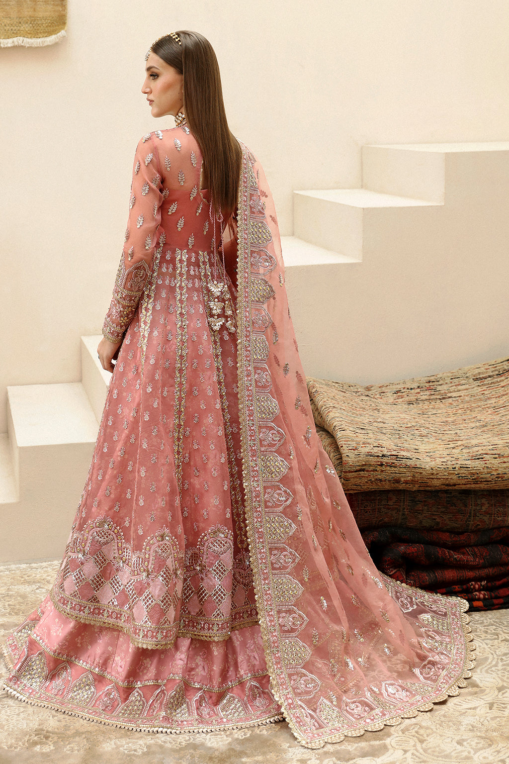 Shehnai by Afrozeh Unstitched Wedding Formal Collection | AFS-24-05 - Image 3