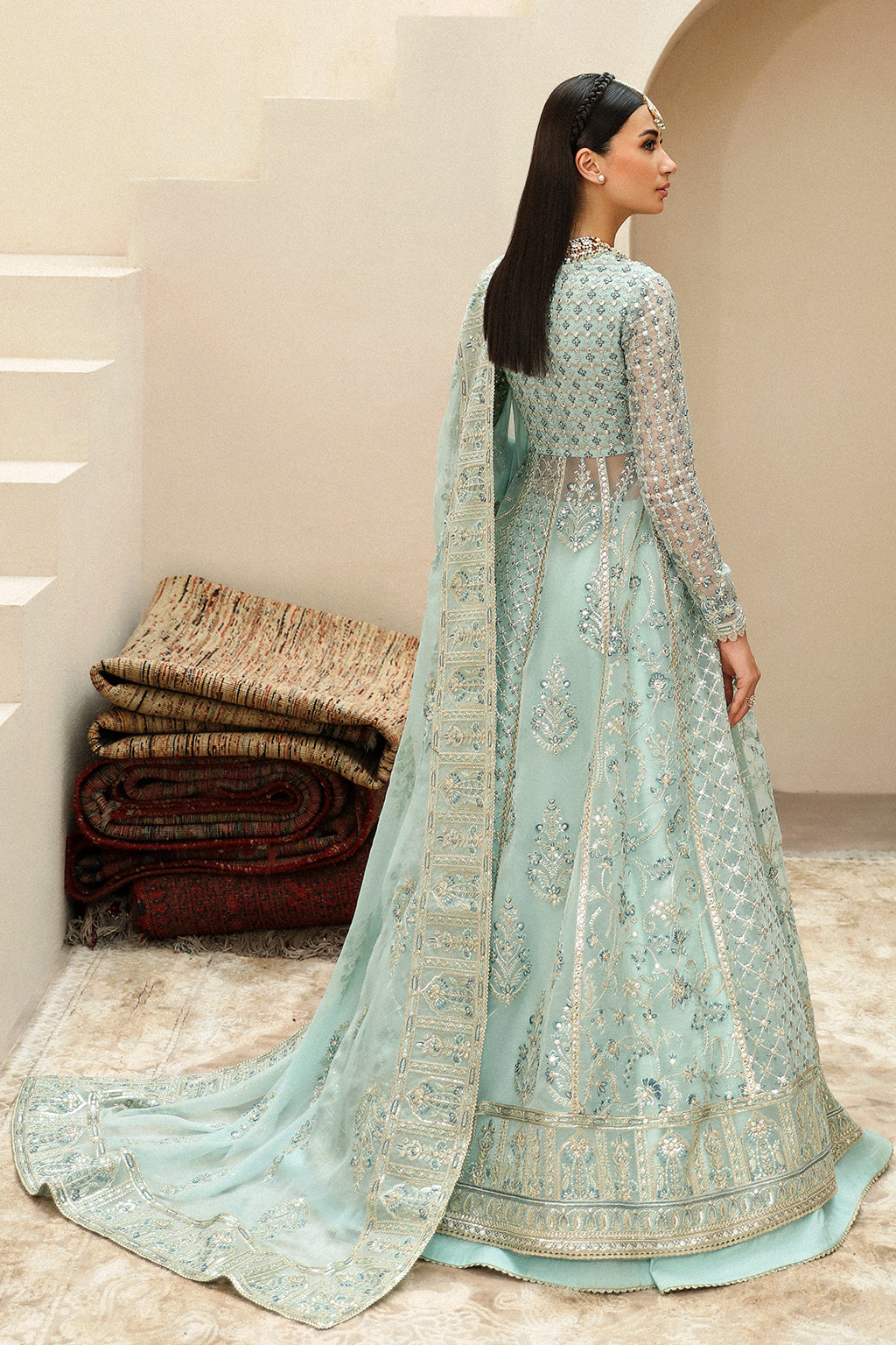 Shehnai by Afrozeh Unstitched Wedding Formal Collection | AFS-24-07 - Image 2