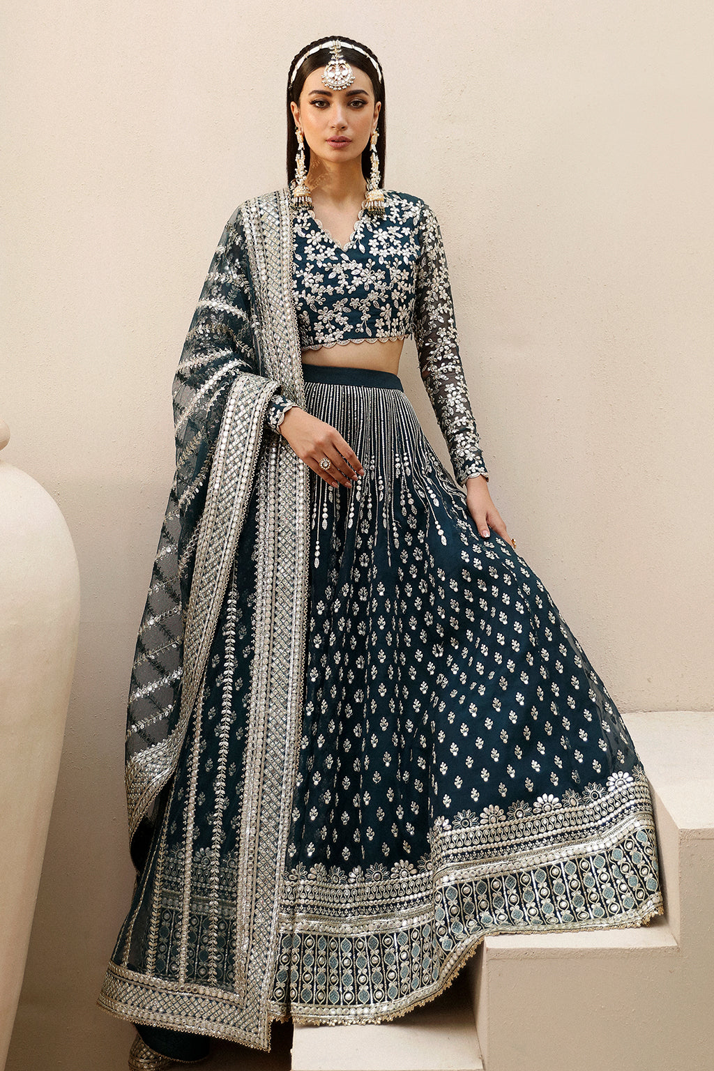 Shehnai by Afrozeh Unstitched Wedding Formal Collection | AFS-24-08