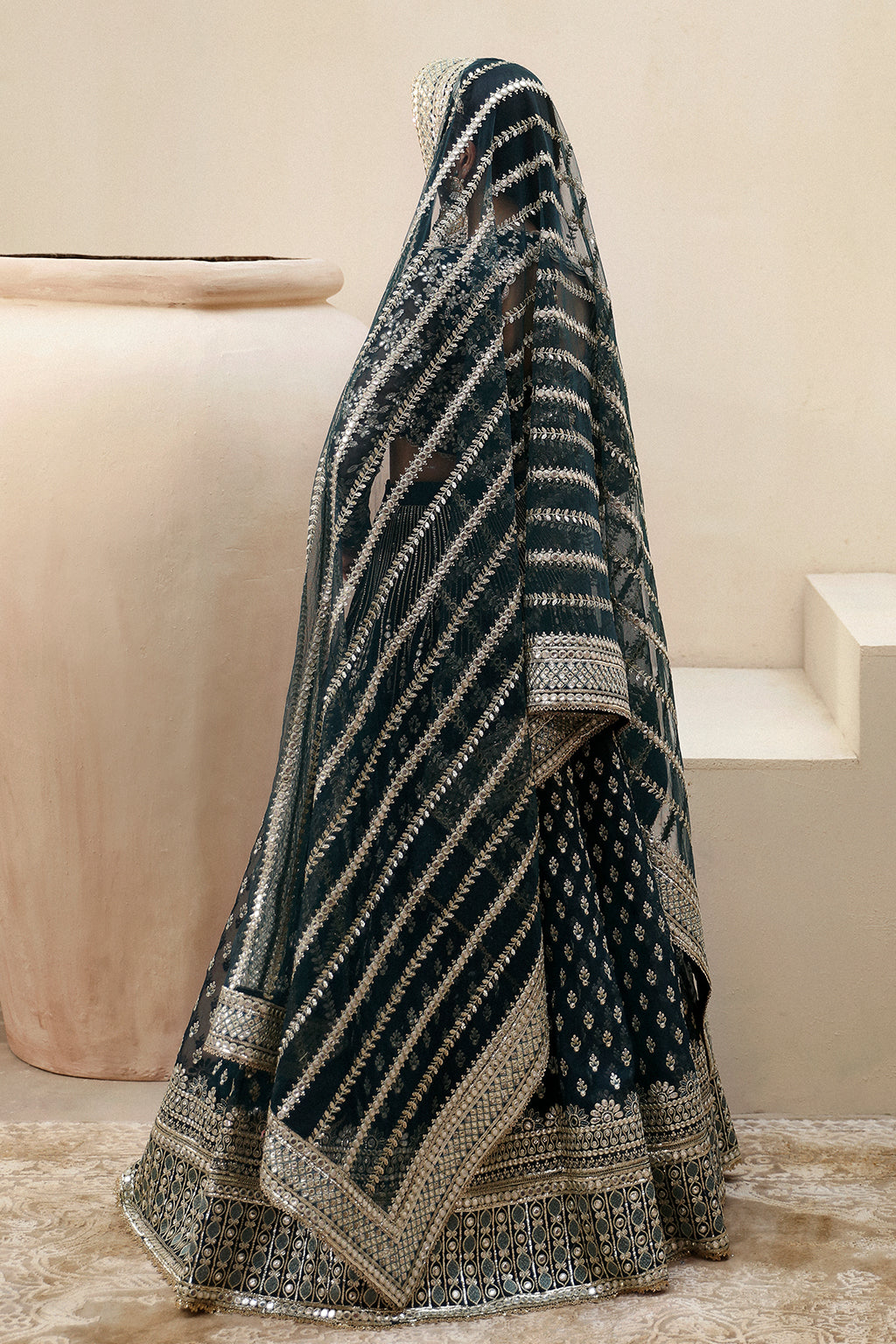 Shehnai by Afrozeh Unstitched Wedding Formal Collection | AFS-24-08 - Image 2