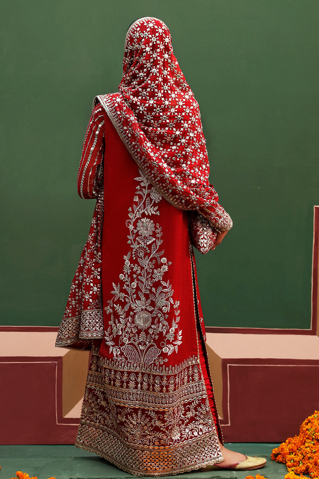 Shehnai by Afrozeh Unstitched Wedding Formal Collection | AFS-24-02 - Image 2