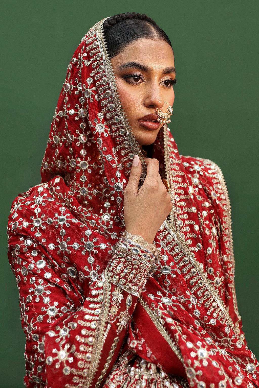 Shehnai by Afrozeh Unstitched Wedding Formal Collection | AFS-24-02 - Image 4
