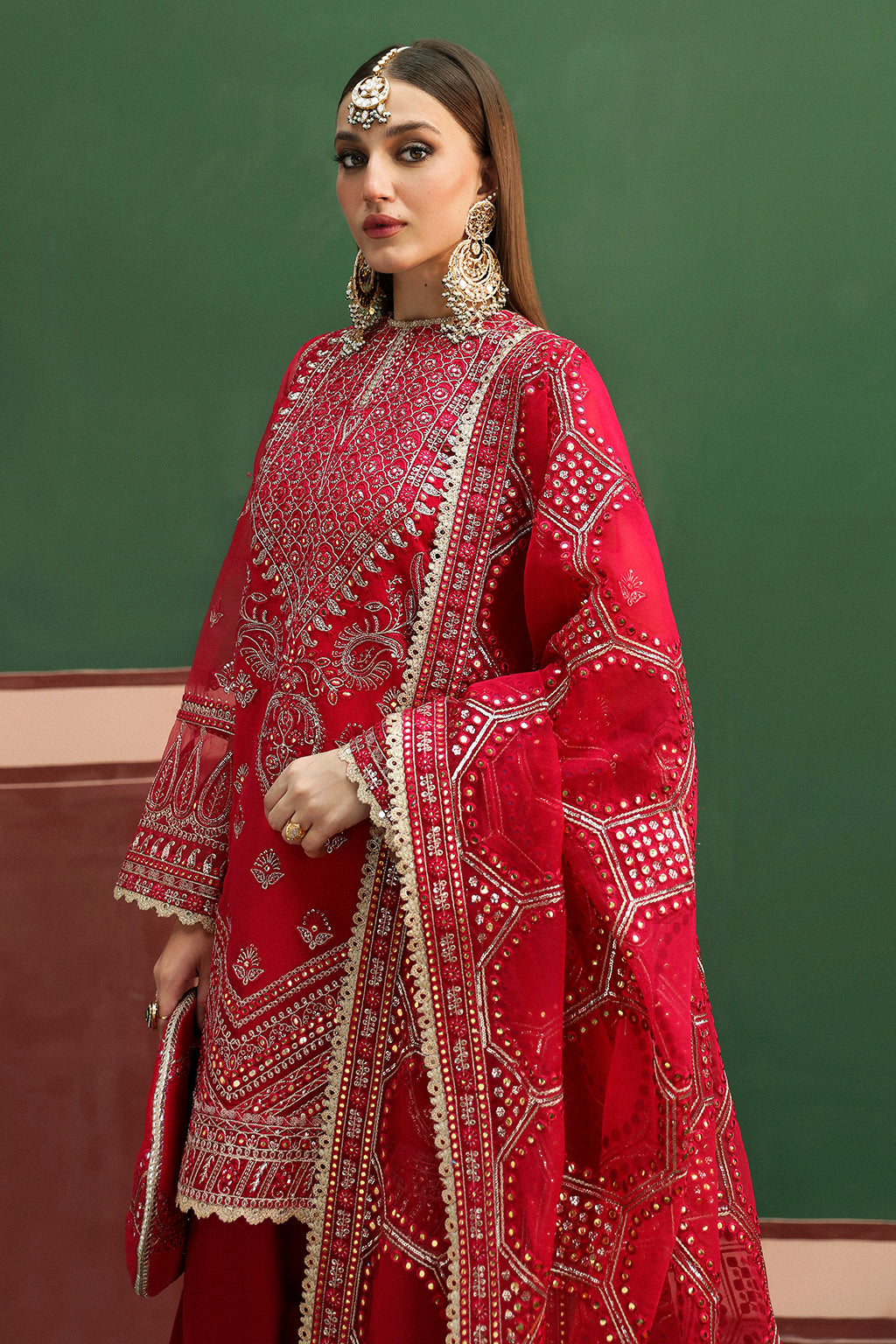 Shehnai by Afrozeh Unstitched Wedding Formal Collection | AFS-24-04 - Image 3