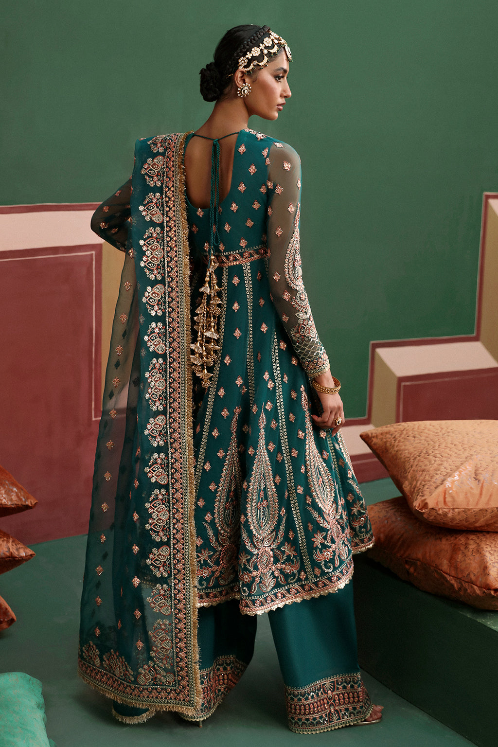Shehnai by Afrozeh Unstitched Wedding Formal Collection | AFS-24-01 - Image 2