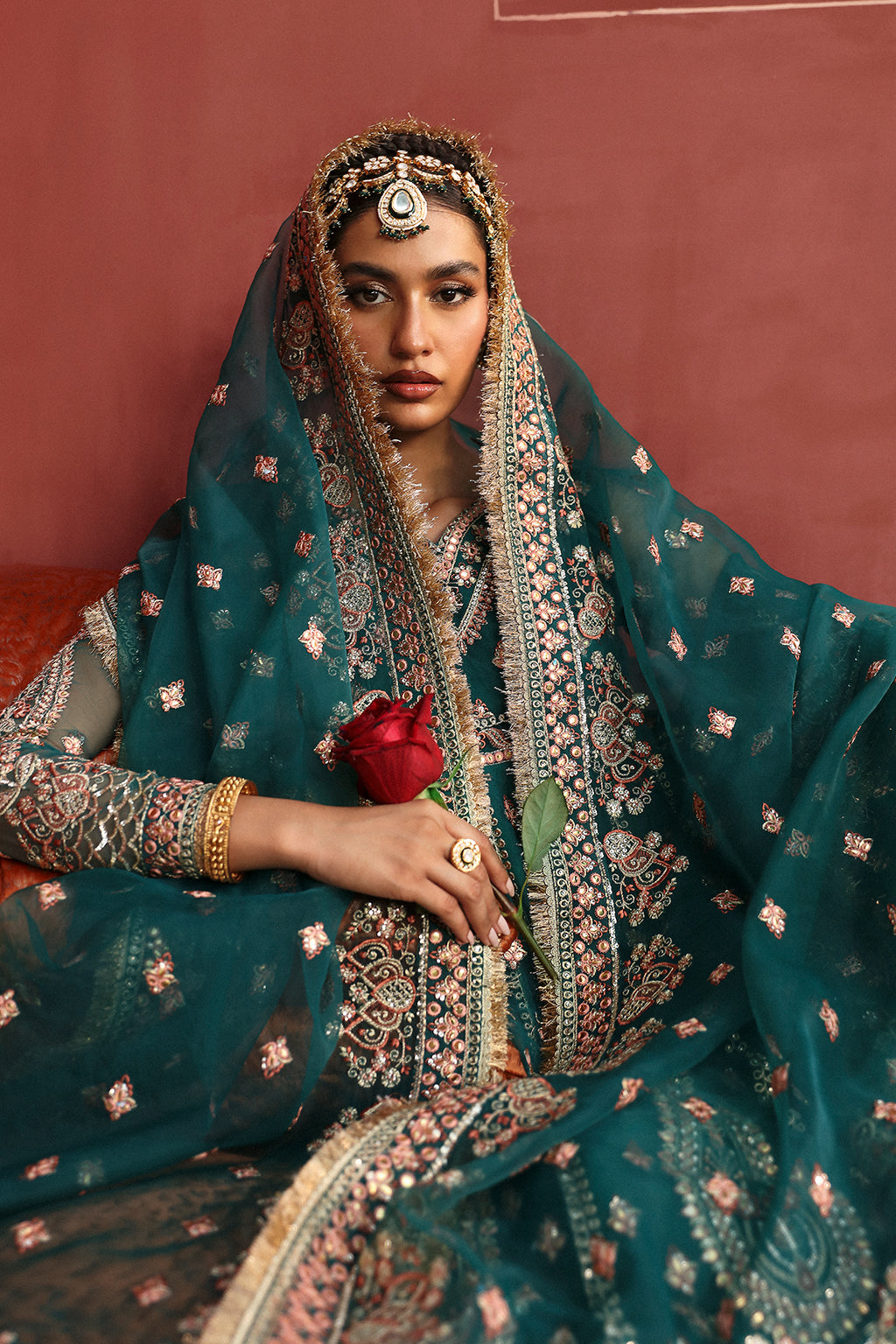 Shehnai by Afrozeh Unstitched Wedding Formal Collection | AFS-24-01 - Image 6