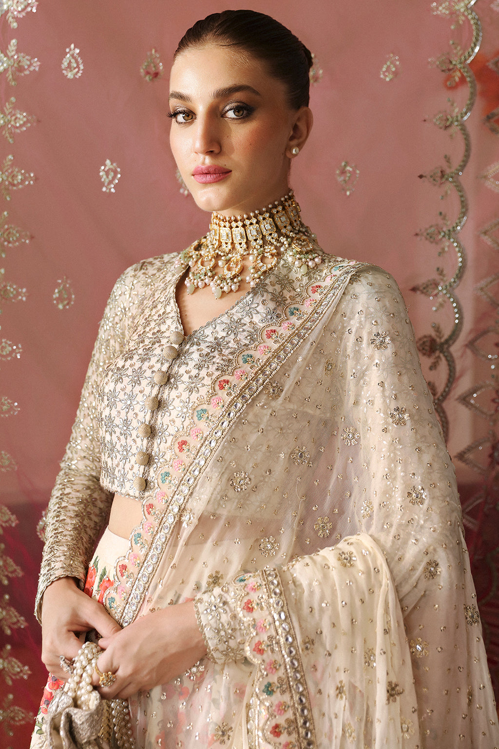 Shehnai by Afrozeh Unstitched Wedding Formal Collection | AFS-24-09 - Image 5