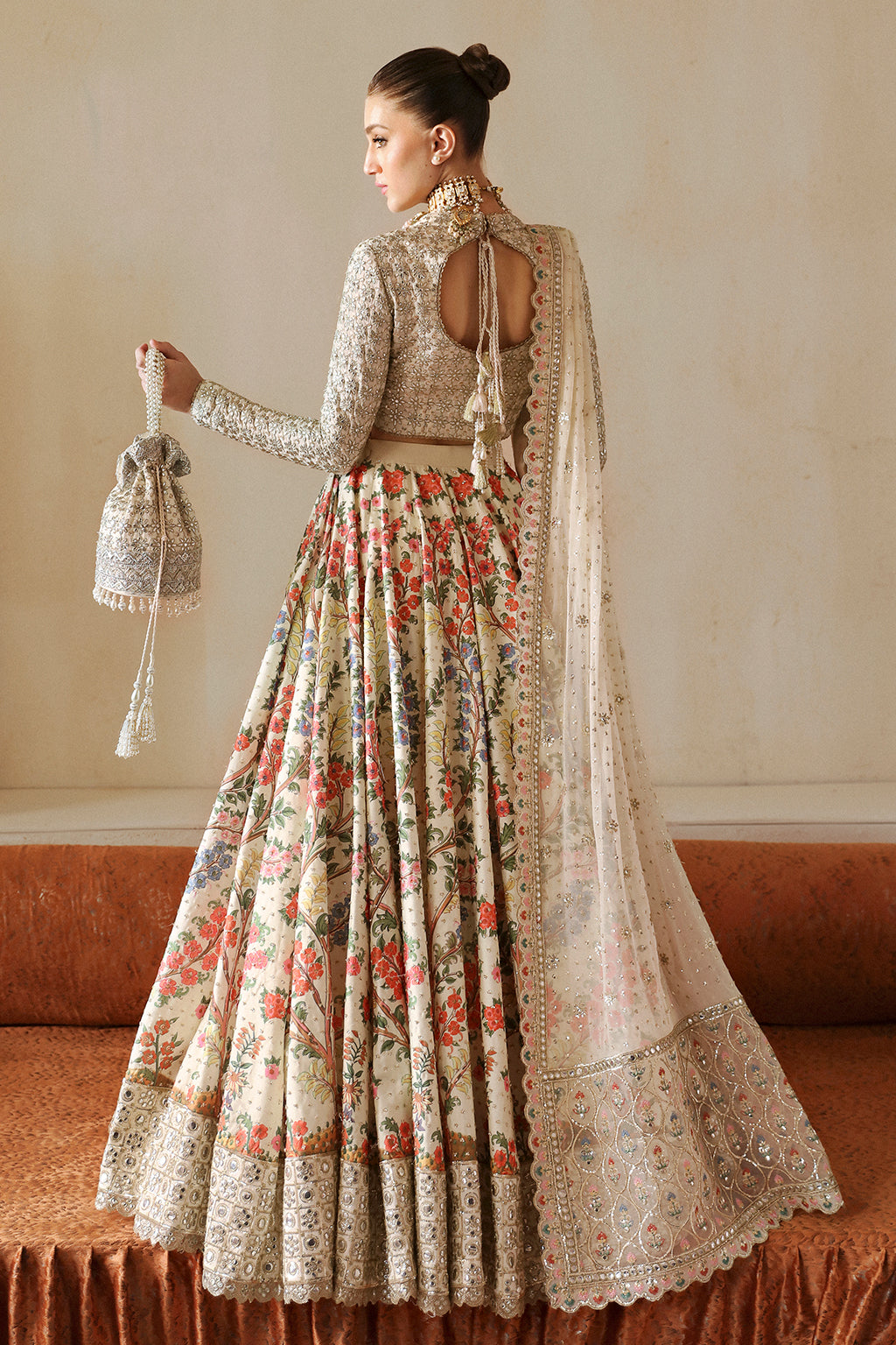 Shehnai by Afrozeh Unstitched Wedding Formal Collection | AFS-24-09 - Image 6