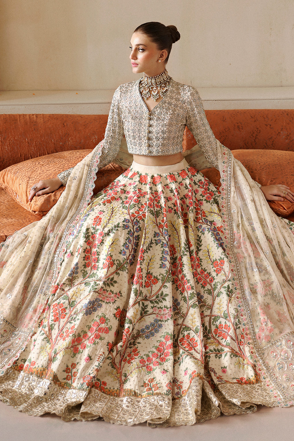 Shehnai by Afrozeh Unstitched Wedding Formal Collection | AFS-24-09 - Image 2