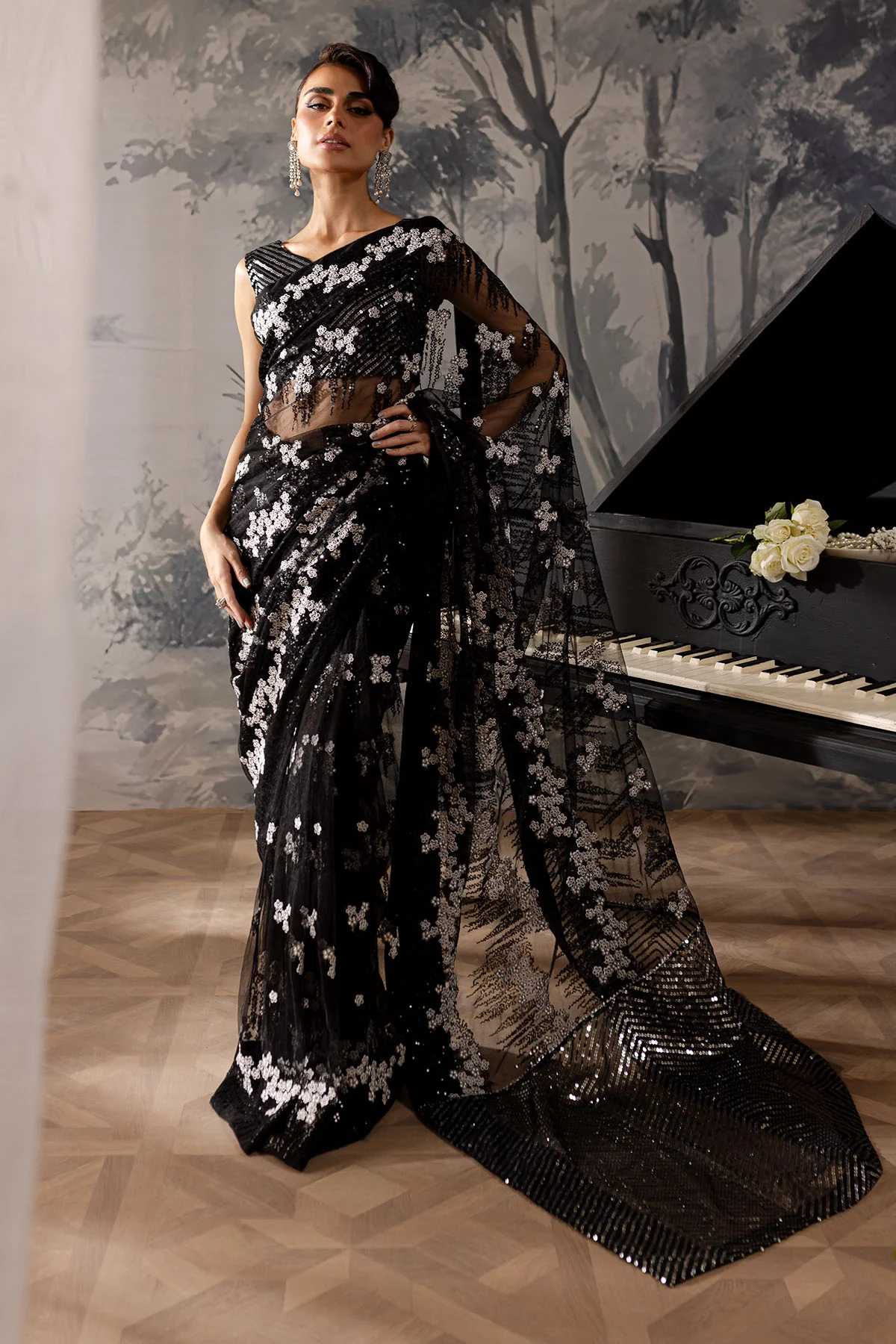 Elanora By Nureh Embroidered Chiffon Vol 3 | NEL-59 IQ