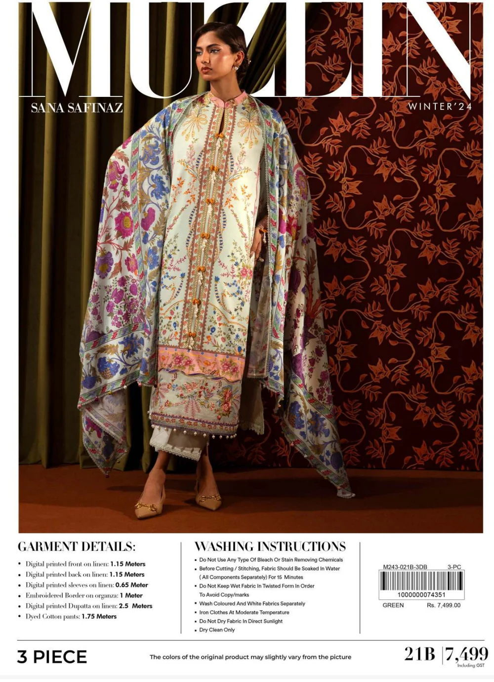Sana Safinaz Muzlin Fall Winter | 21B