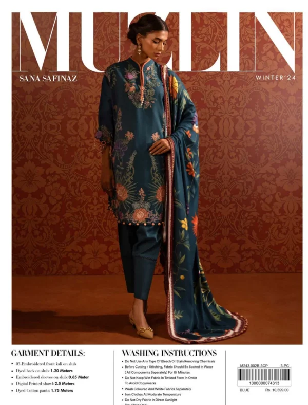 Sana Safinaz Muzlin Fall Winter   | 2B
