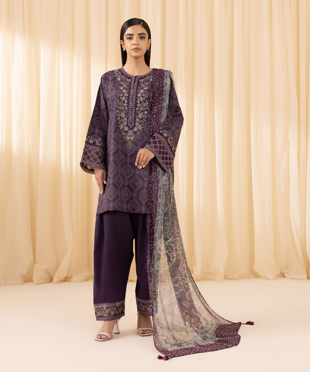 Sapphire Festive Unstitched Collection | 3PESG24V62UC