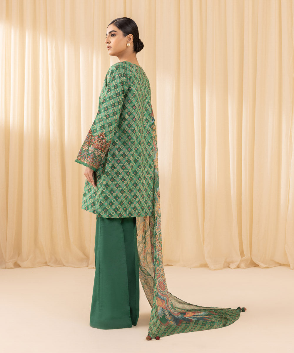 Sapphire Festive Unstitched Collection | 3PEST24V62UC - Image 2