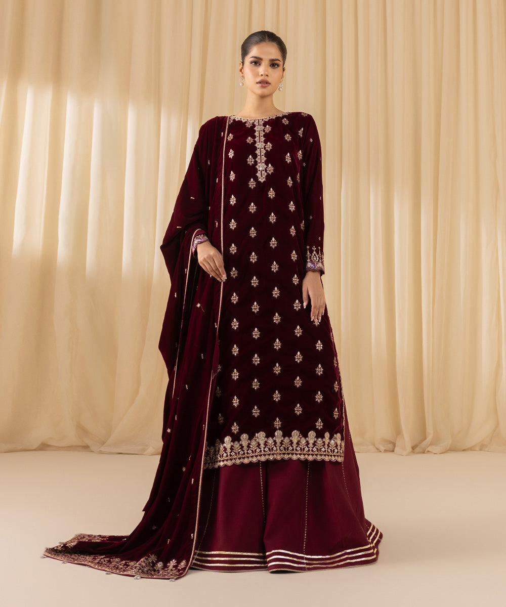 Sapphire Festive Unstitched Collection | 3SFELX24V634