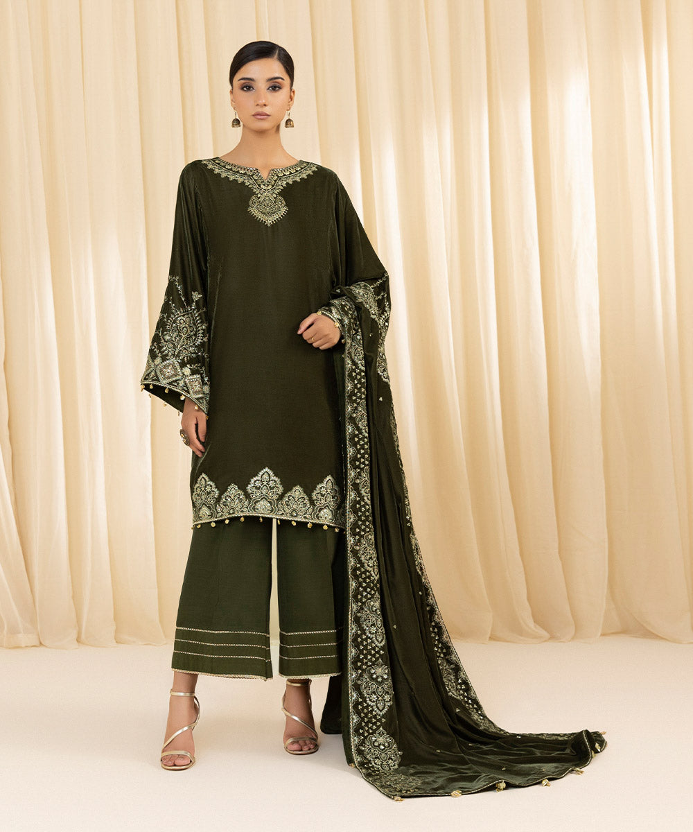 Sapphire Festive Unstitched Collection | 3SFELX24V635