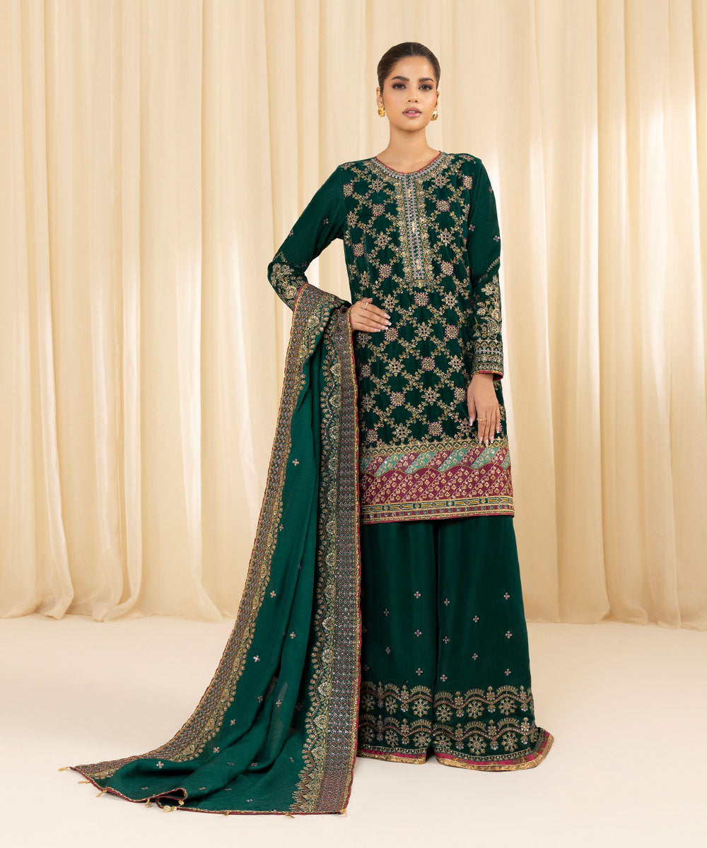 Sapphire Festive Unstitched Collection | 3SFELX24V661