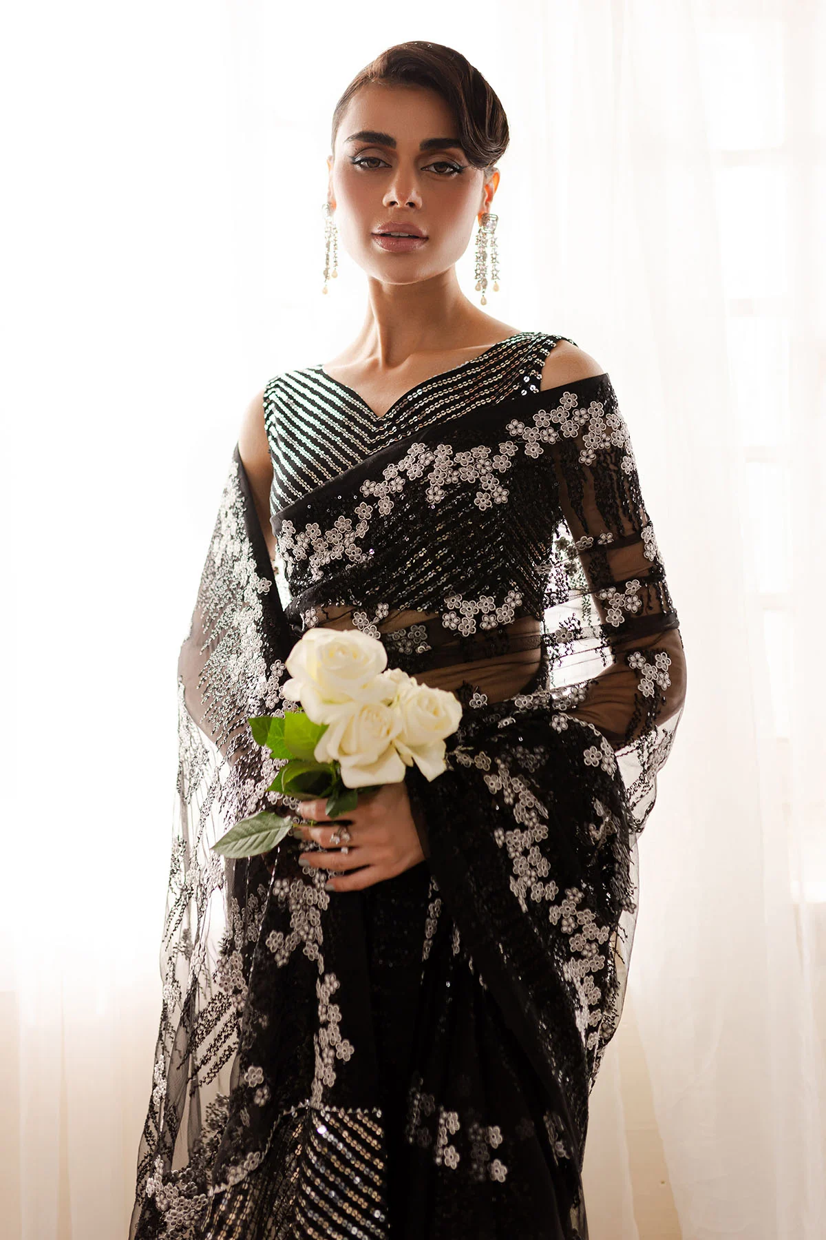 Elanora By Nureh Embroidered Chiffon Vol 3 | NEL-59 IQ - Image 5