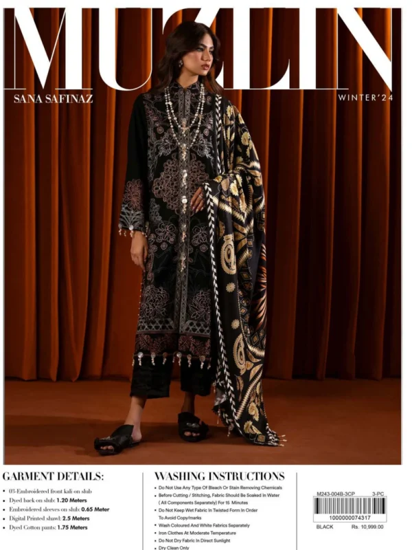 Sana Safinaz Muzlin Fall Winter   | 4B