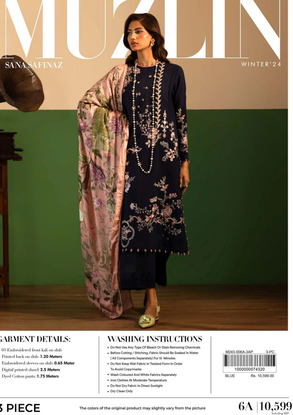 Sana Safinaz Muzlin Fall Winter | 6A