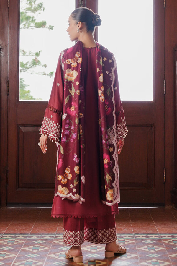 Alternative view of Cross Stitch Satin De Luxe | DEEP BERRY