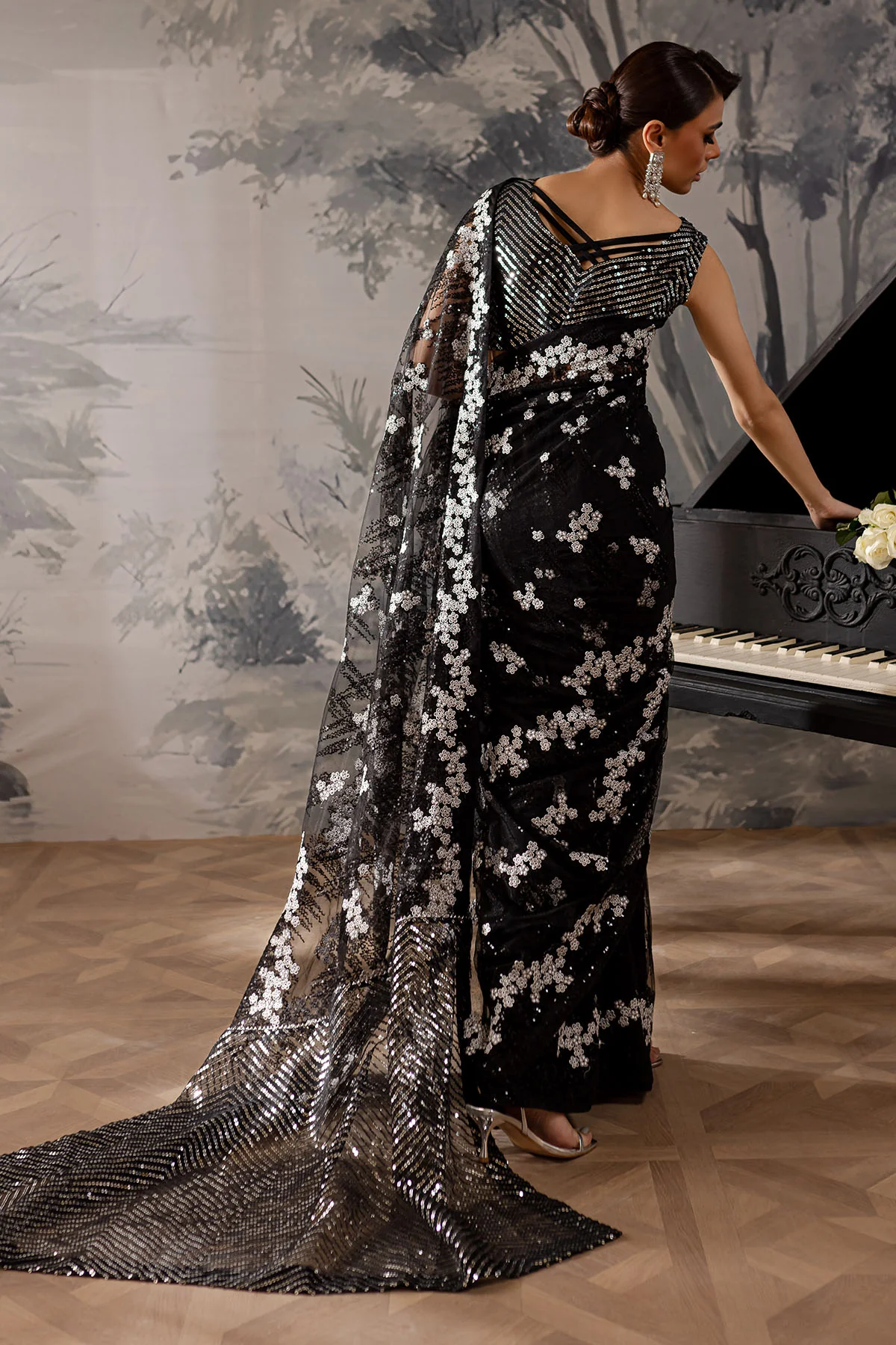 Elanora By Nureh Embroidered Chiffon Vol 3 | NEL-59 IQ - Image 2