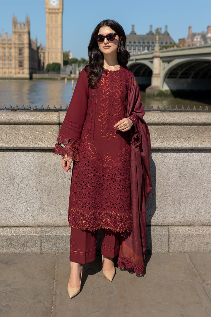 Carnation Winter Shawl Edit ’24 by Rang Rasiya | RR24V08CSD08 - Image 5