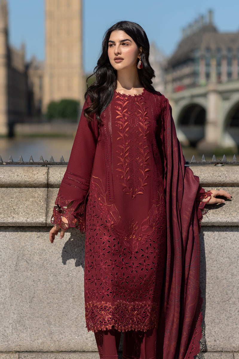 Carnation Winter Shawl Edit ’24 by Rang Rasiya | RR24V08CSD08 - Image 3