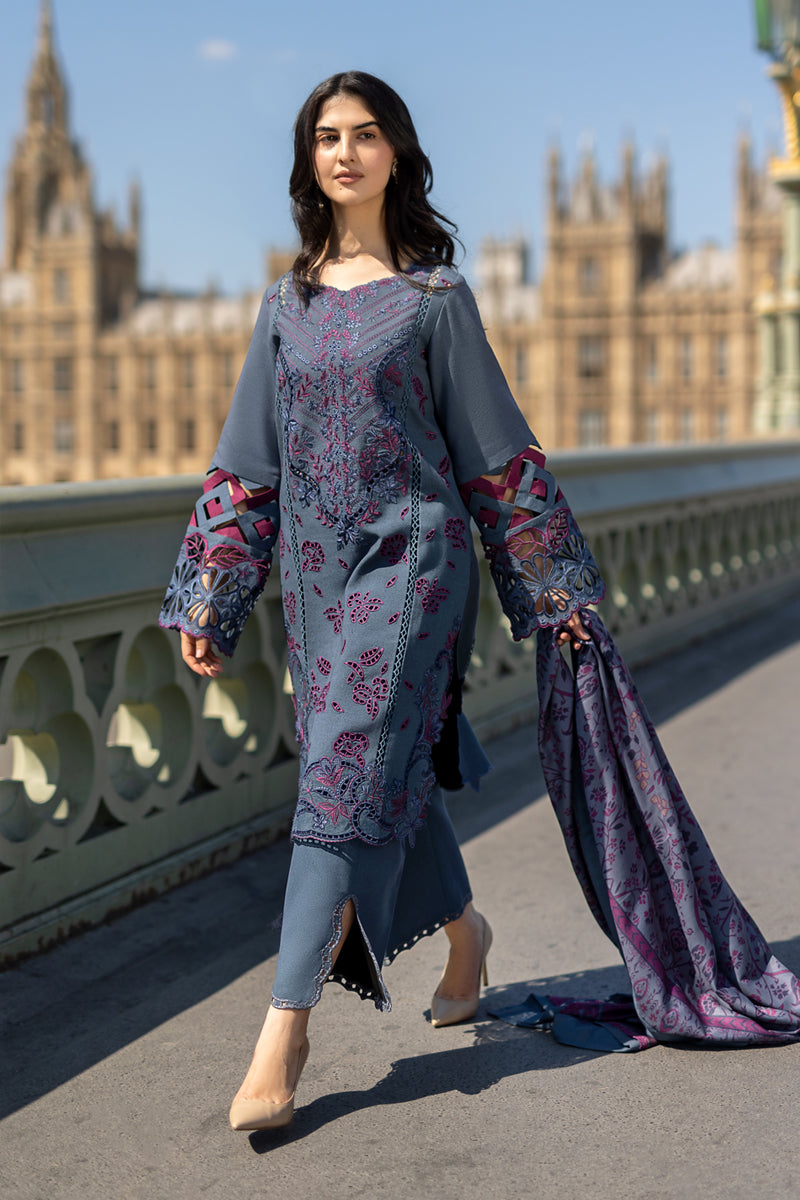 Carnation Winter Shawl Edit ’24 by Rang Rasiya | RR24V08CSD10