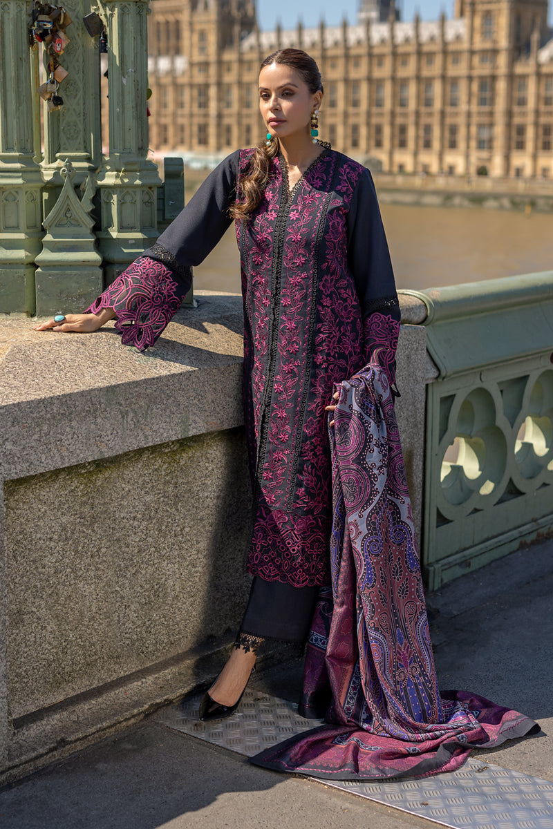 Carnation Winter Shawl Edit ’24 by Rang Rasiya | RR24V08CSD11 - Image 4