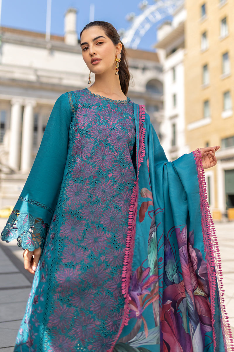 Carnation Winter Shawl Edit ’24 by Rang Rasiya | RR24V08CSD01 - Image 3