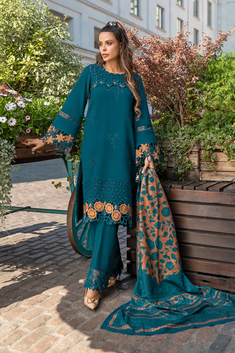 Carnation Winter Shawl Edit ’24 by Rang Rasiya | RR24V08CSD07 - Image 2