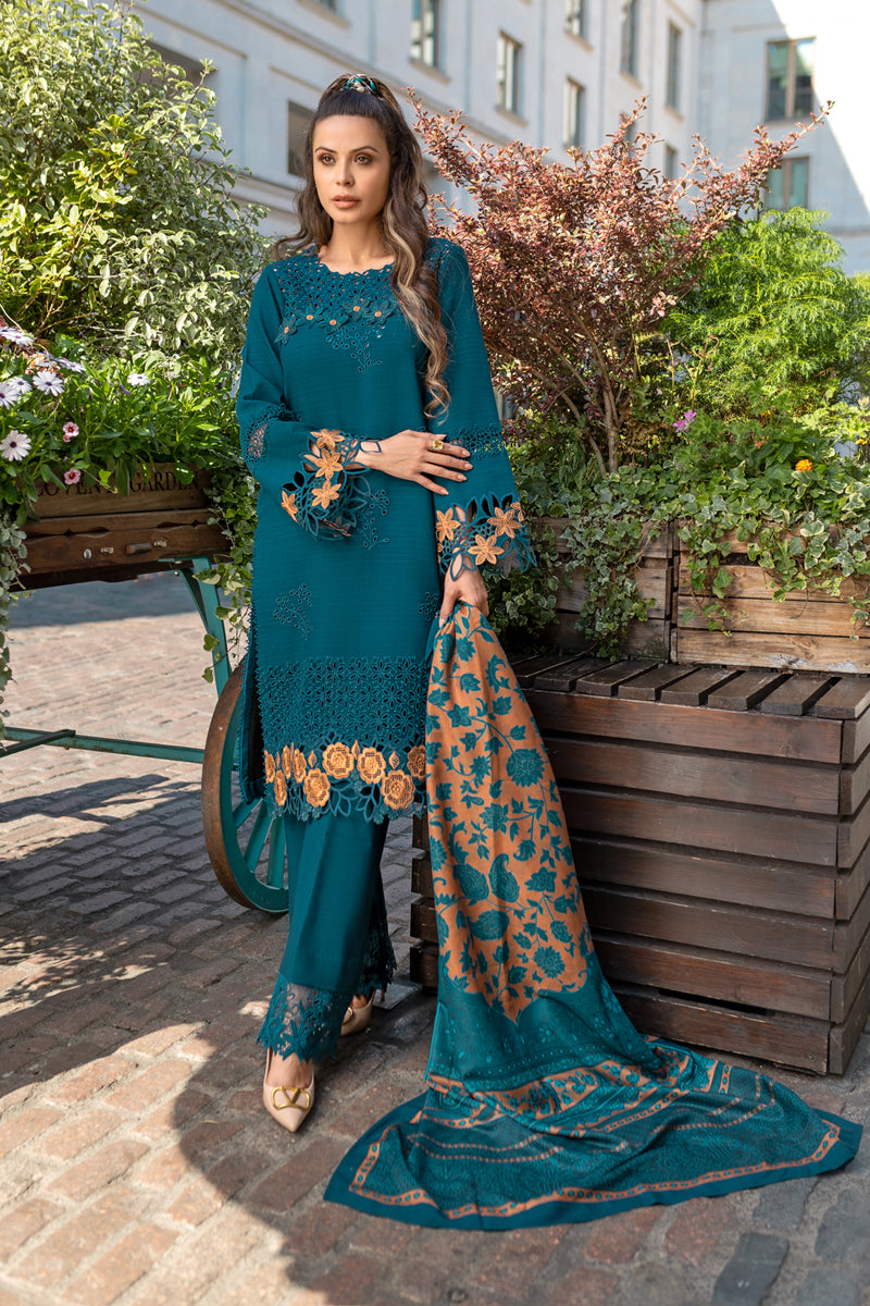 Carnation Winter Shawl Edit ’24 by Rang Rasiya | RR24V08CSD07 - Image 3