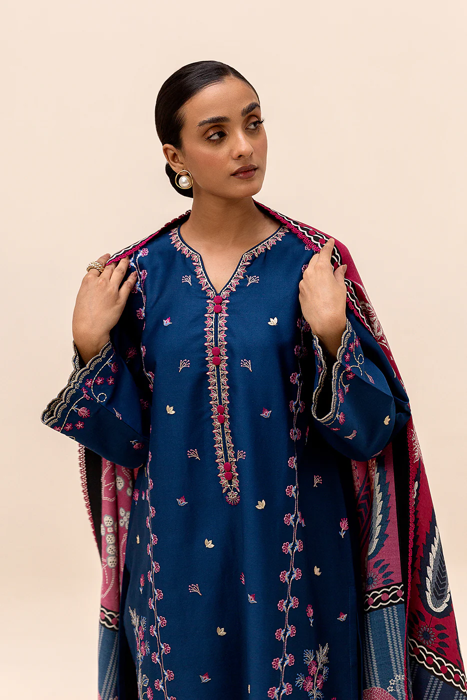 Beechtree Unstitched Winter Limited Edition | BT22401UN004065-BLUE-2000000265858-3PC - Image 2